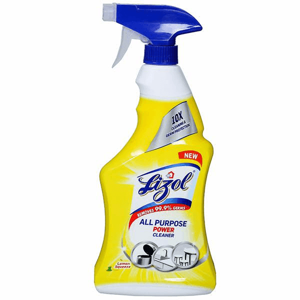 lizol all purpose power cleaner lemon squeeze 450 ml