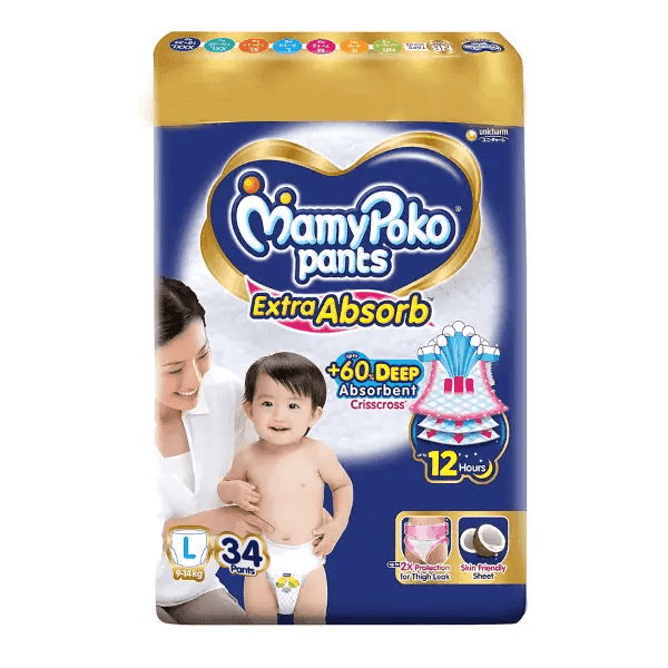mamy poko pants l-34 pants (9-14 kg)