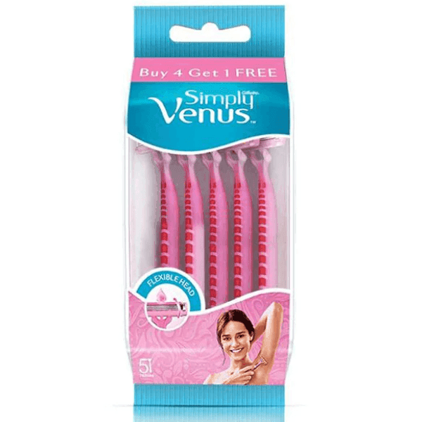 gillette venus simply disposable 5 razor 