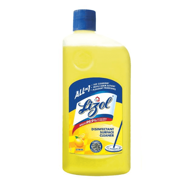 lizol citrus disinfectant surface cleaner 975 ml