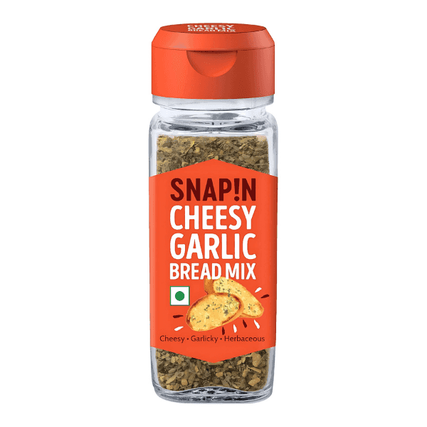 snapin cheesy garlic bread mix 50 gm