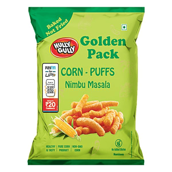 hully gully golden pack nimbu masala corn puffs 120 gm 
