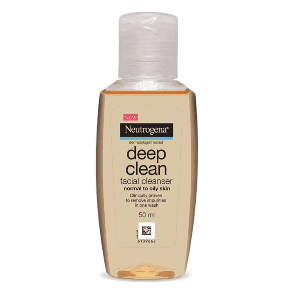 neutrogena deep clean facial cleanser 50 ml