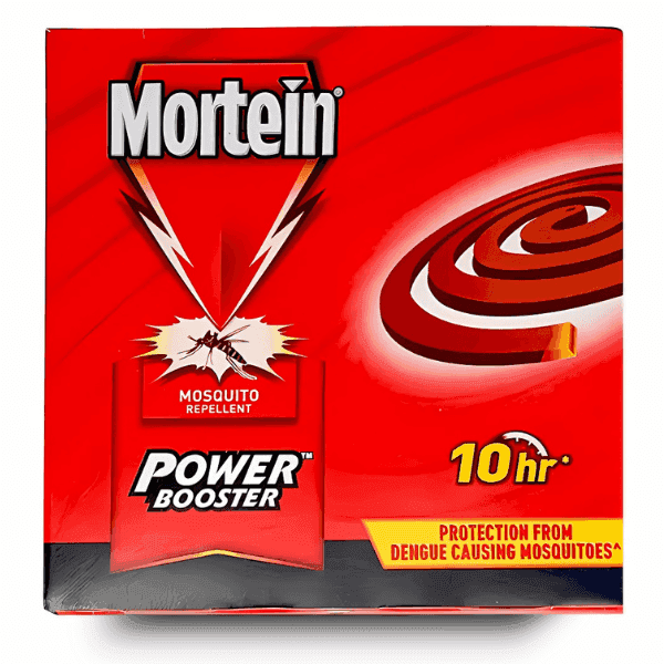 mortein power booster 10 hr mosquitoes repellent 10 coils 