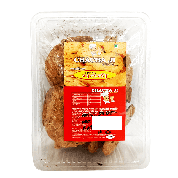 chacha ji special palak matthi 350 gm 