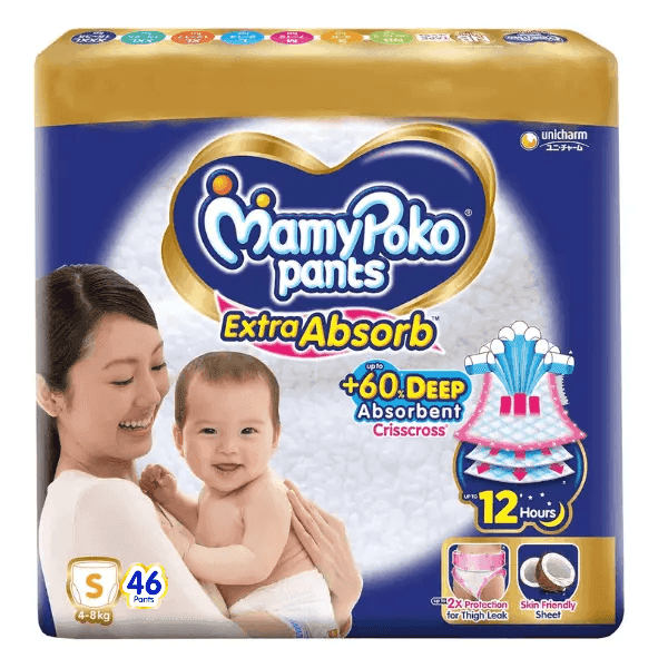 mamy poko pants s-46 pants (4-8 kg)
