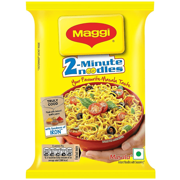 maggi 2-minute masala noodles 1 pack 70 gm