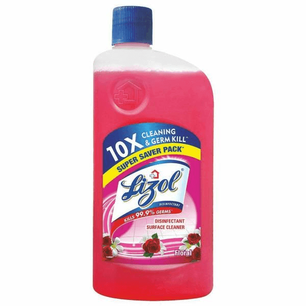 lizol floral disinfectant surface cleaner 975 ml