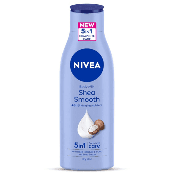 nivea shea smooth body milk 200 ml