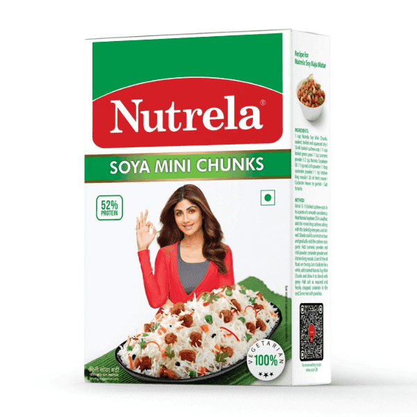 nutrela soya mini chunks 200 gm