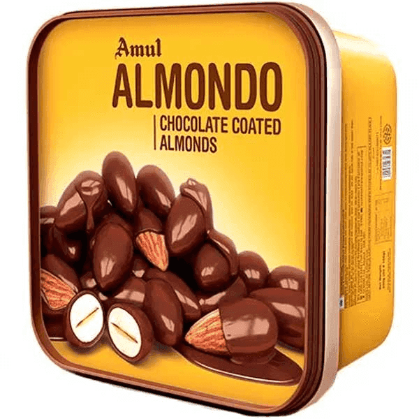 amul almondo chocolate box 200 gm