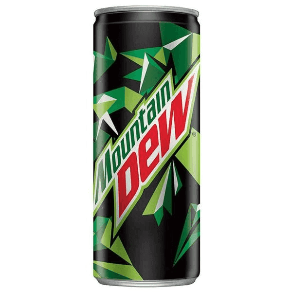 mountain dew 250 ml (can)