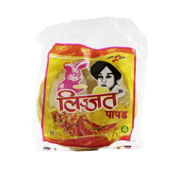 lijjat garlic papad 200 gm