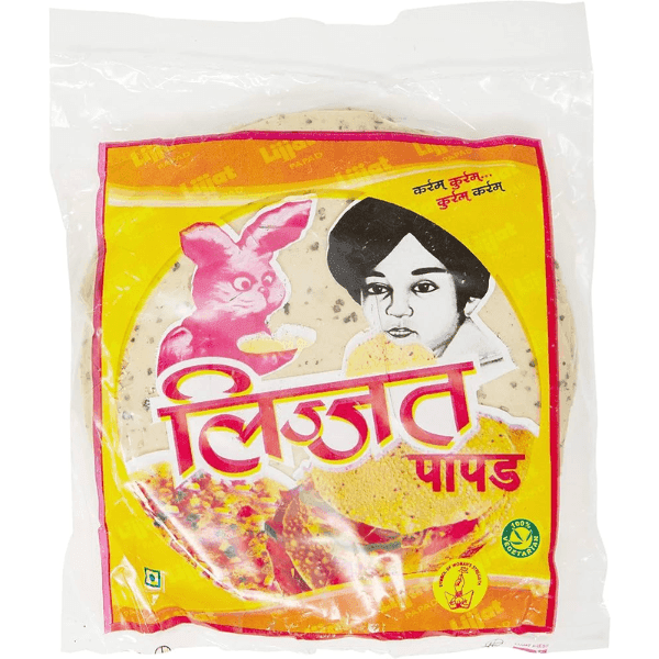 lijjat garlic papad 200 gm