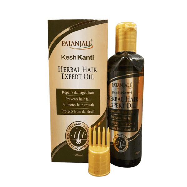 patanjali kesh kanti herbal hair expert oil 100 ml