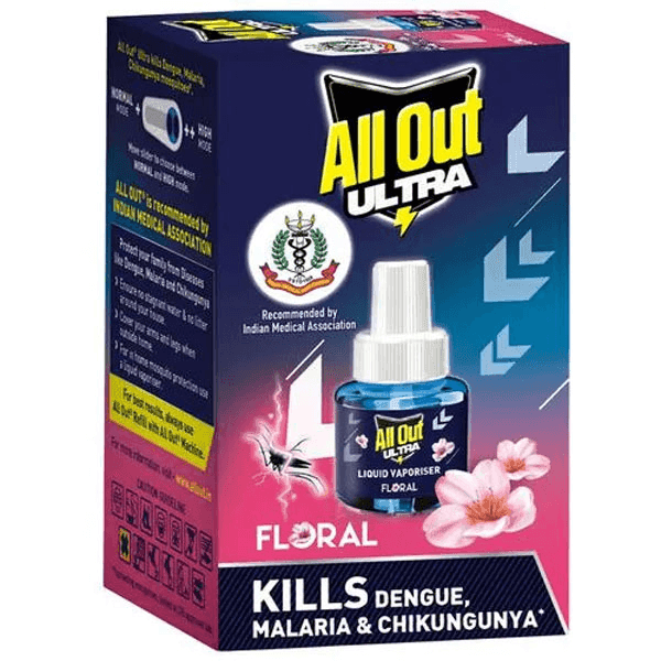 all out ultra floral liquid vaporiser 1 refill 45 ml