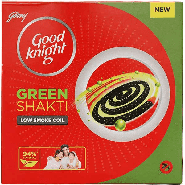 godrej good knight green shakti low smoke 10 coils 