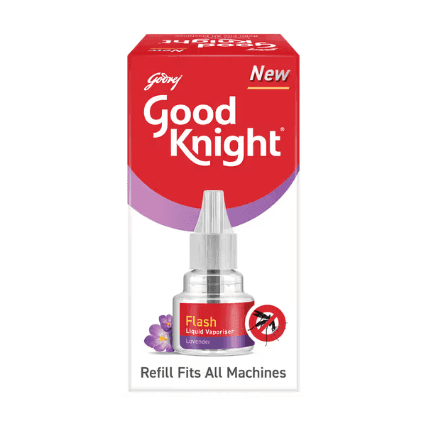 godrej good knight flash lavender liquid vaporiser refill 45 ml