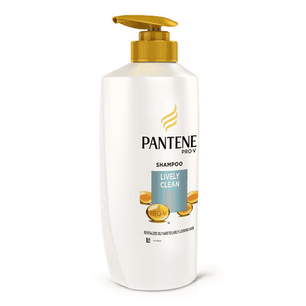 pantene lively clean shampoo 650 ml