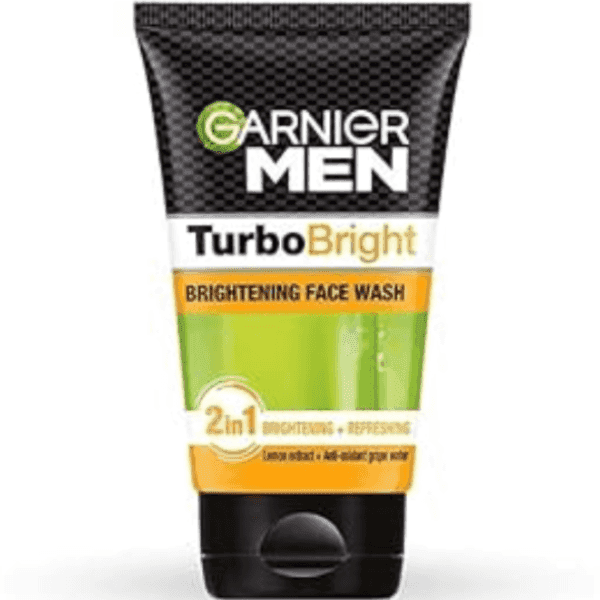 garnier men turbo bright brightening face wash 100 gm