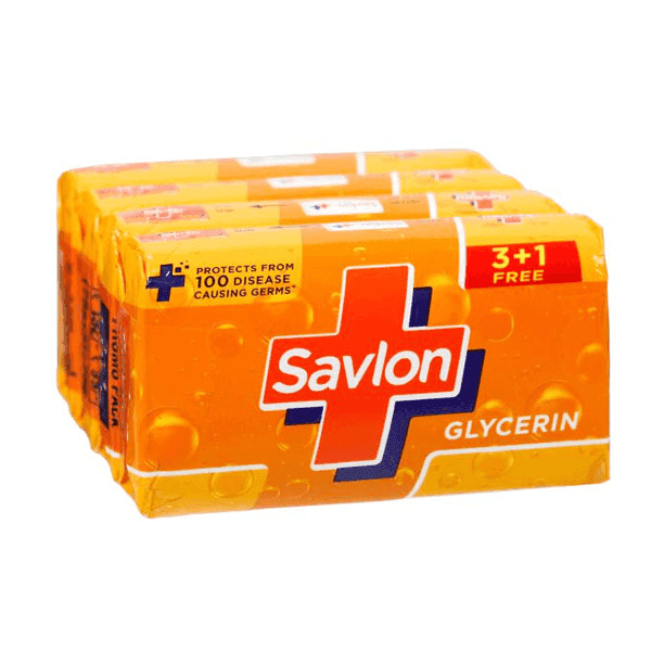 savlon glycerin soft skin soap set 4*75 gm
