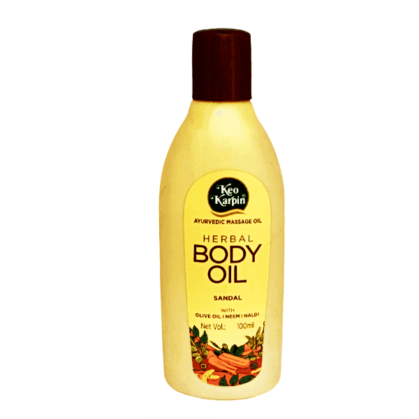keo karpin herbal sandal body oil 100 ml