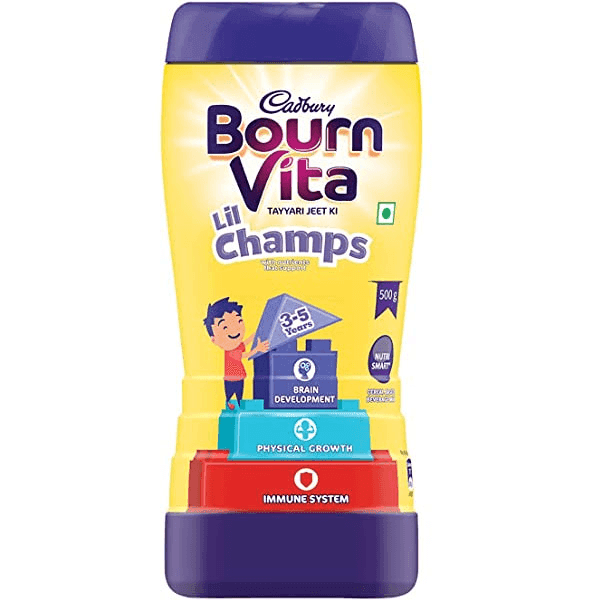 cadbury bourn vita lil champs 500 gm (jar)