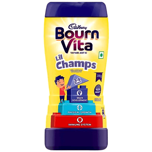 cadbury bourn vita lil champs 200 gm (jar)