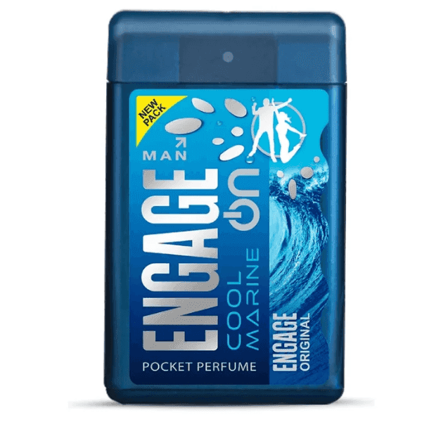 engage on cool marine man pocket perfume 17 ml
