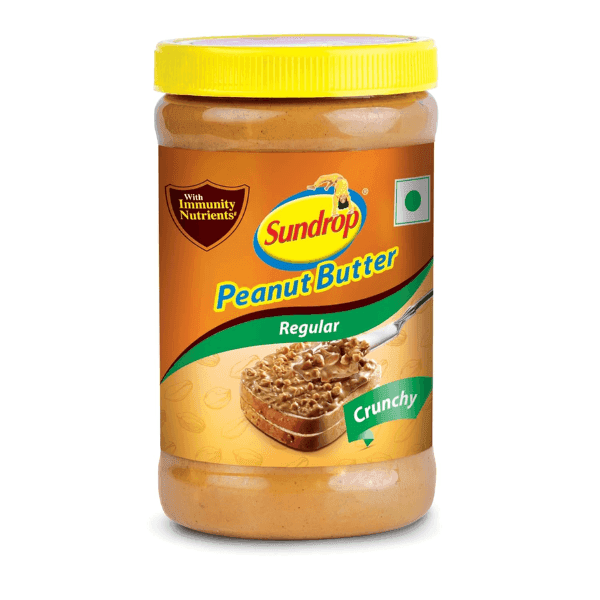 sundrop crunchy peanut butter 462 gm