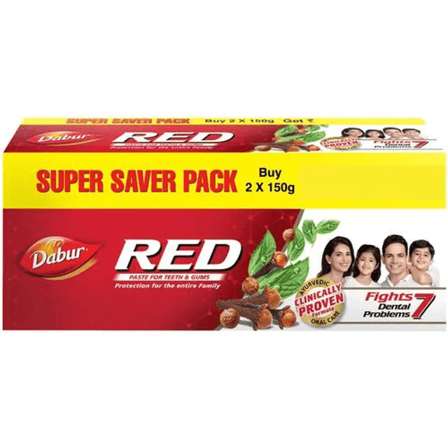 dabur red tooth paste 300 gm