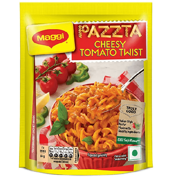 maggi pazzta cheesy tomato twist 68.5 gm