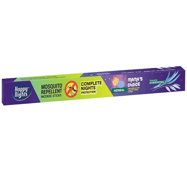 happy night mosquito repellent agarbatti 1 packet