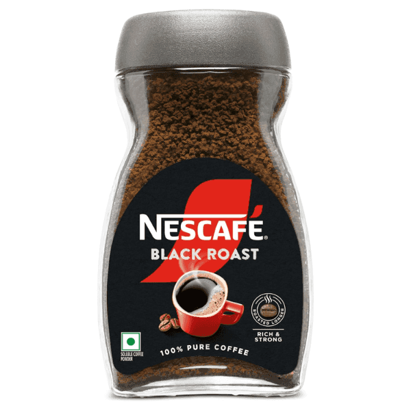 nescafe black roast coffee 90 gm (jar)