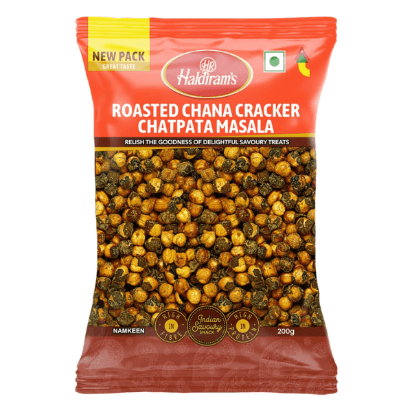 haldiram's roasted chana cracker chatpata masala 200 gm