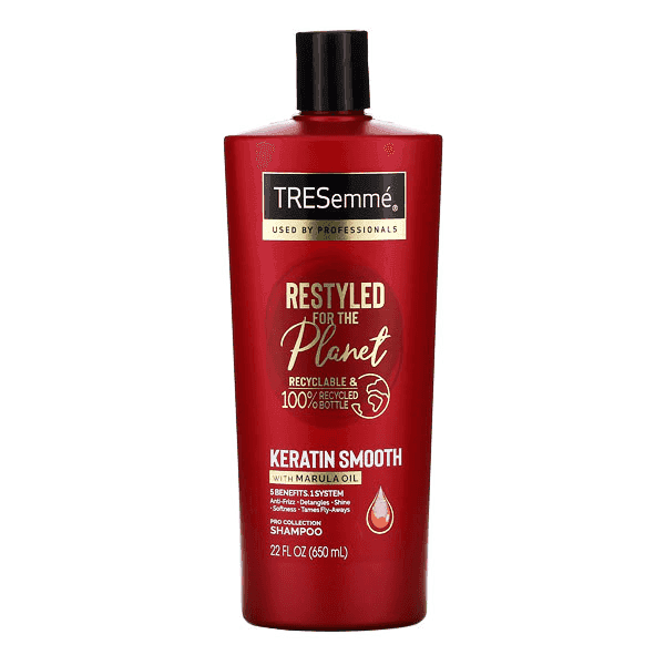tresemme keratin smooth with marula oil shampoo 650 ml