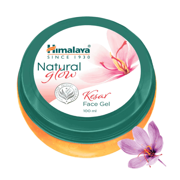himalaya natural glow kesar face gel 100 ml