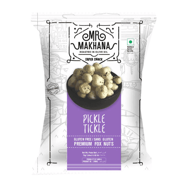 mr makhana pickle tickle 60 gm