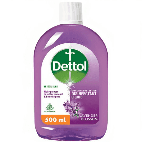 dettol lavender blossom disinfectant liquid 550 ml