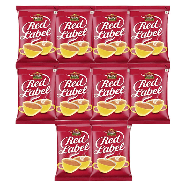 brooke bond red label tea 1 kg (10 pack*100 gm)