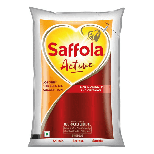 saffola active multi-source edible oil 1 ltr