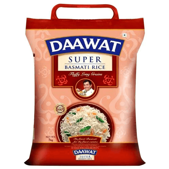 daawat super basmati rice 5 kg
