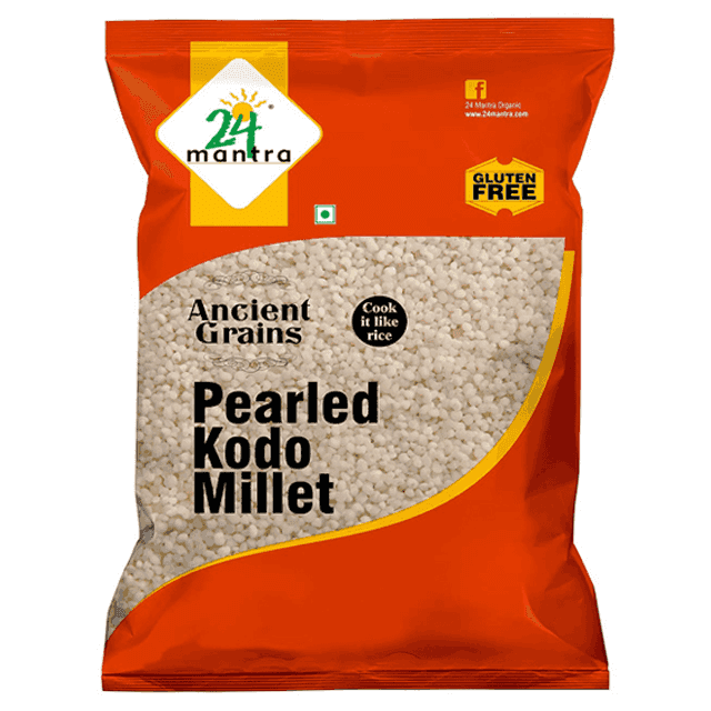 24 mantra organic pearled kodo millet 1 kg