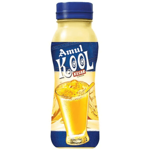 amul kool kesar flavoured milk 180 ml
