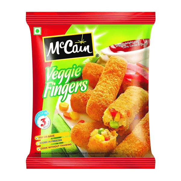 mccain veggie fingers 400 gm