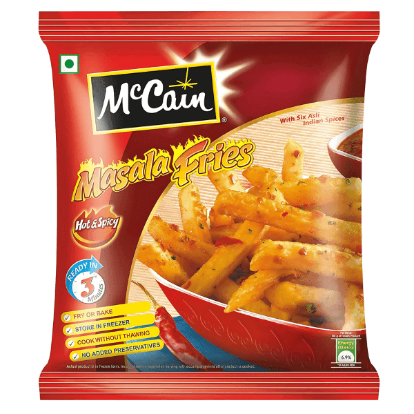 mccain masala fries 420 gm