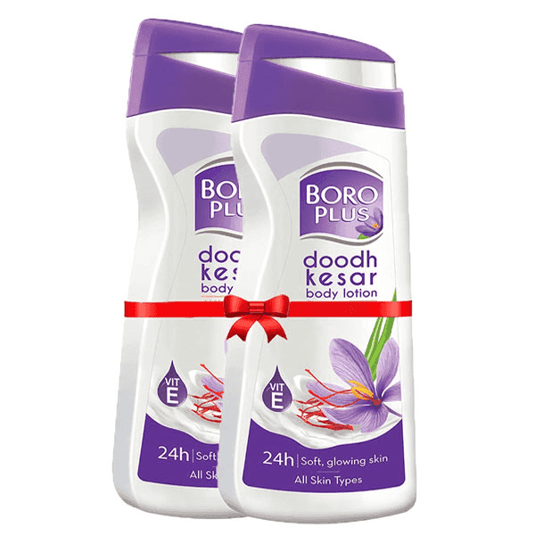 boro plus doodh kesar body lotion 300 ml (buy 1 get 1 free)