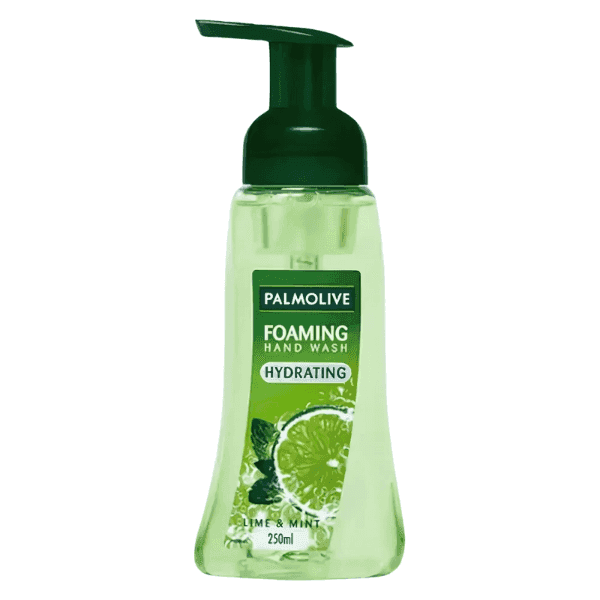 palmolive hydrating lime & mint foaming hand wash 250 ml (pump) 