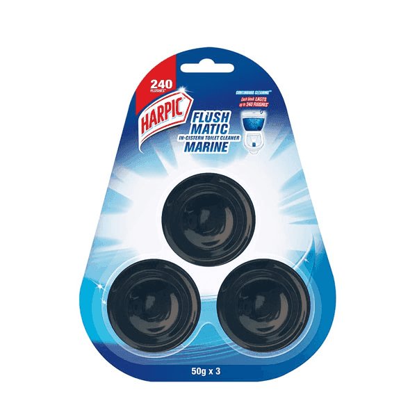 harpic flushmatic marine toilet cleaner 3 u*50 gm 