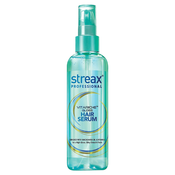 streax professional vitariche gloss hair serum 100 ml